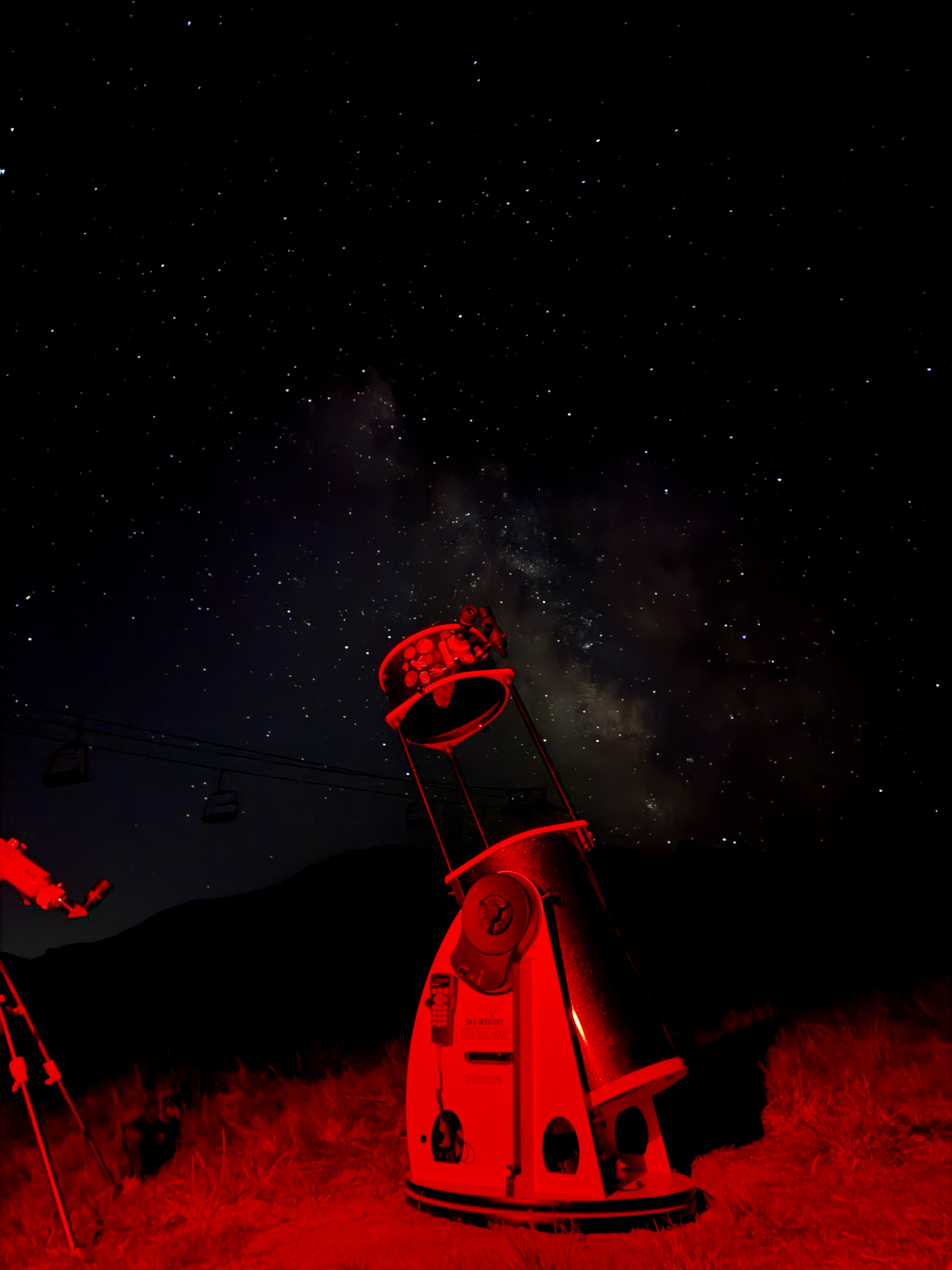 Skywatcher telescope 16 inch and the Milky Way galaxy in Brod, Dragash - Kosovo.jpg
